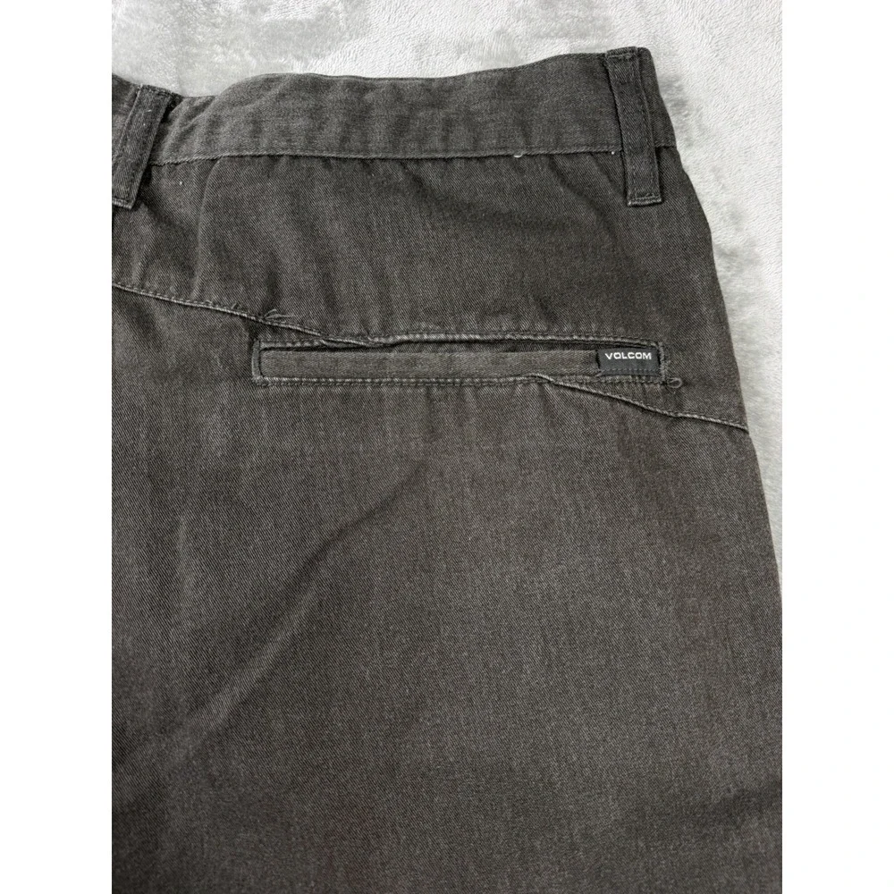 Volcom‎ Shorts Men's Size 33 Cotton Brown Chino Skater Streetwear Casual Skate